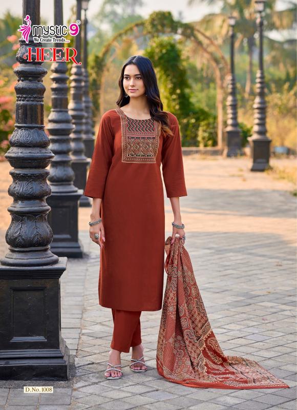 Mystic9 heer vol 1 wholesale branded kurti in pune